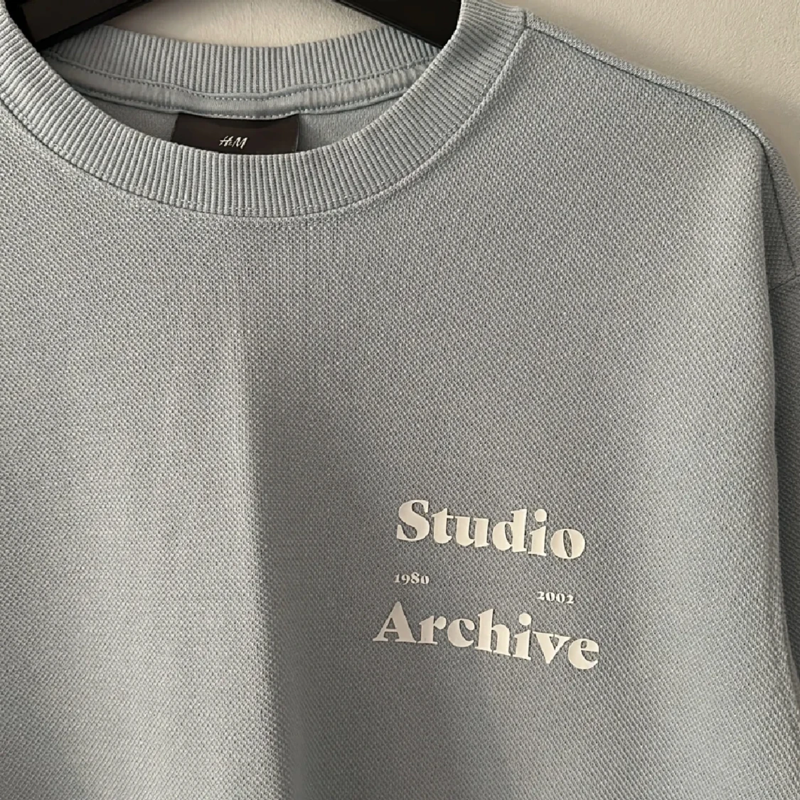 Ljusblå sweatshirt  - 90