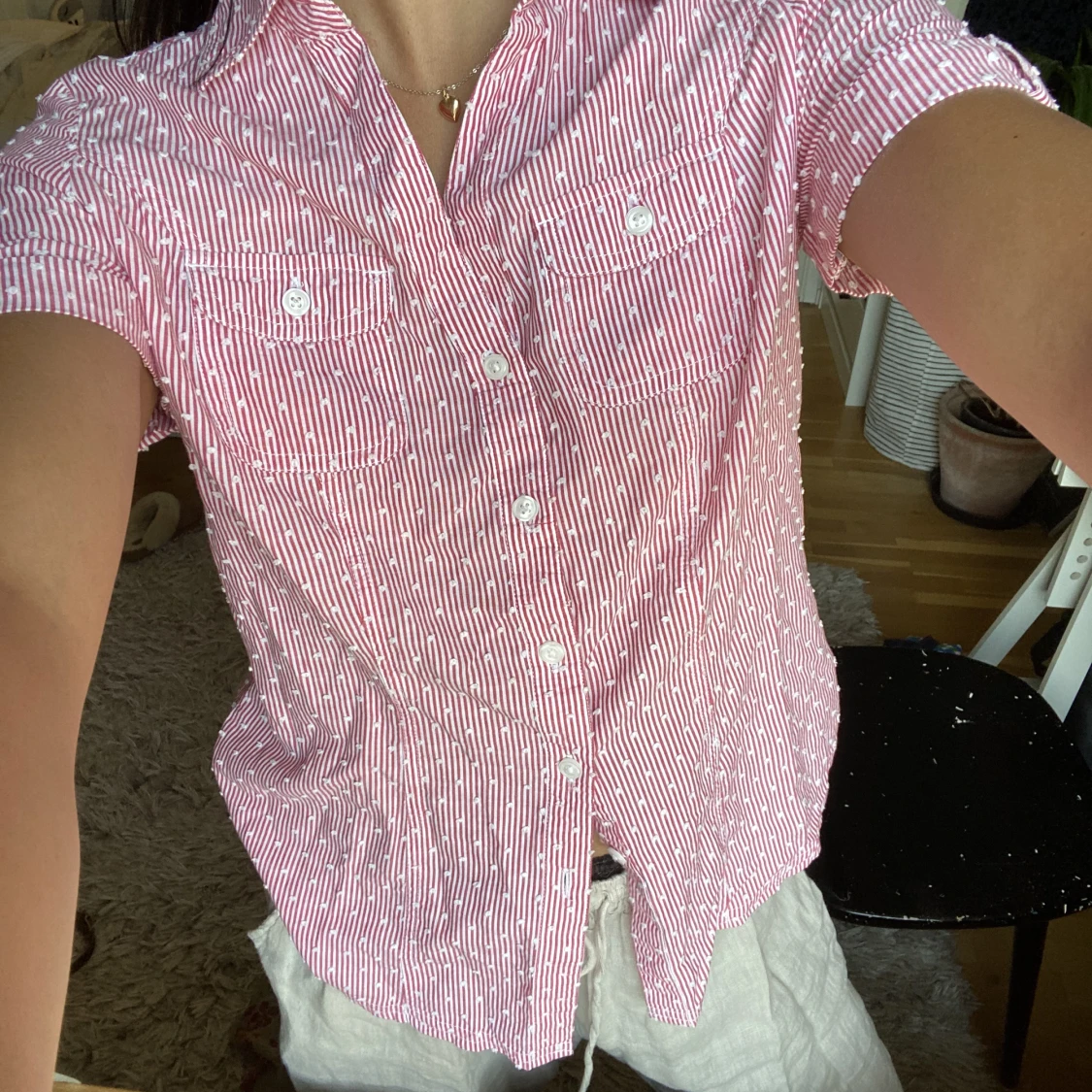 Randig skjorta