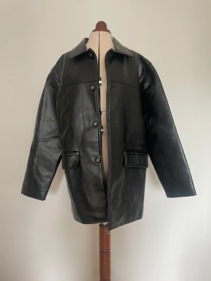 Oversized leather jacket - Vintage Läder jacka i oversize model 