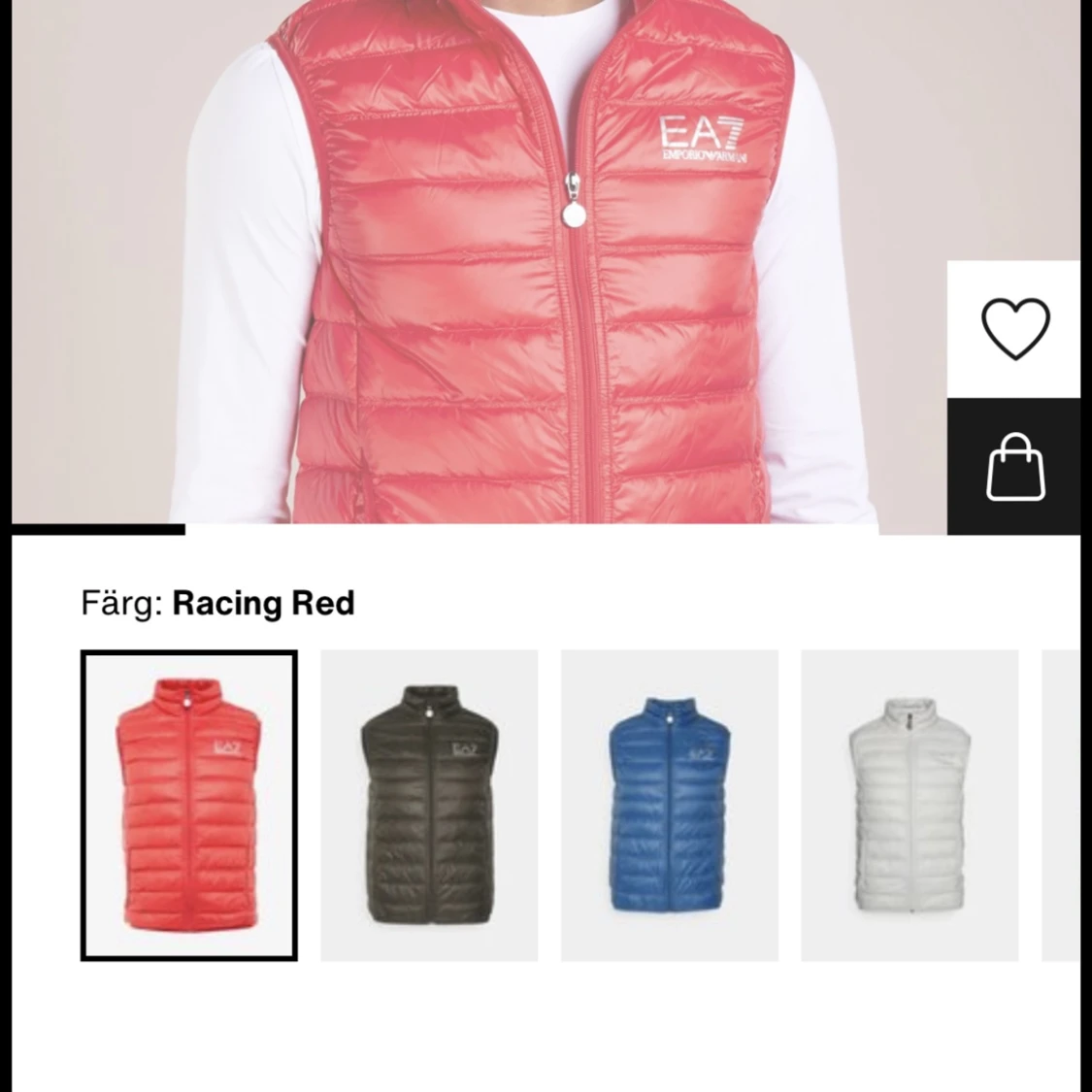 Ea7 Armani väst  - 90