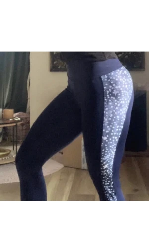 Röhnisch träningstights xs blå tights byxor träning gym - Superfina tights i fint skick.  St xs  Samfraktar!