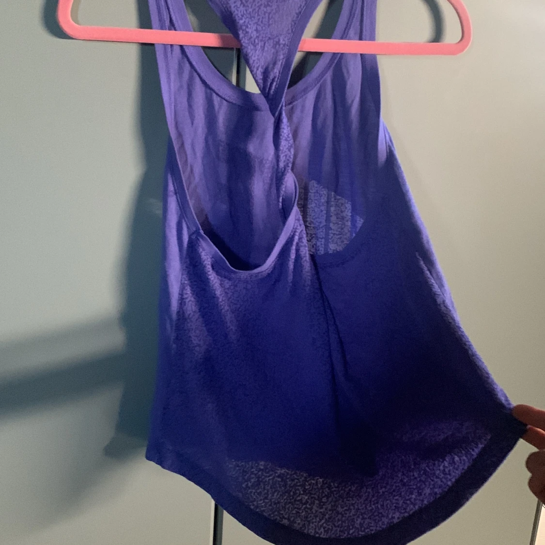 Nike linne lila twisted back brottarlinne S - 91