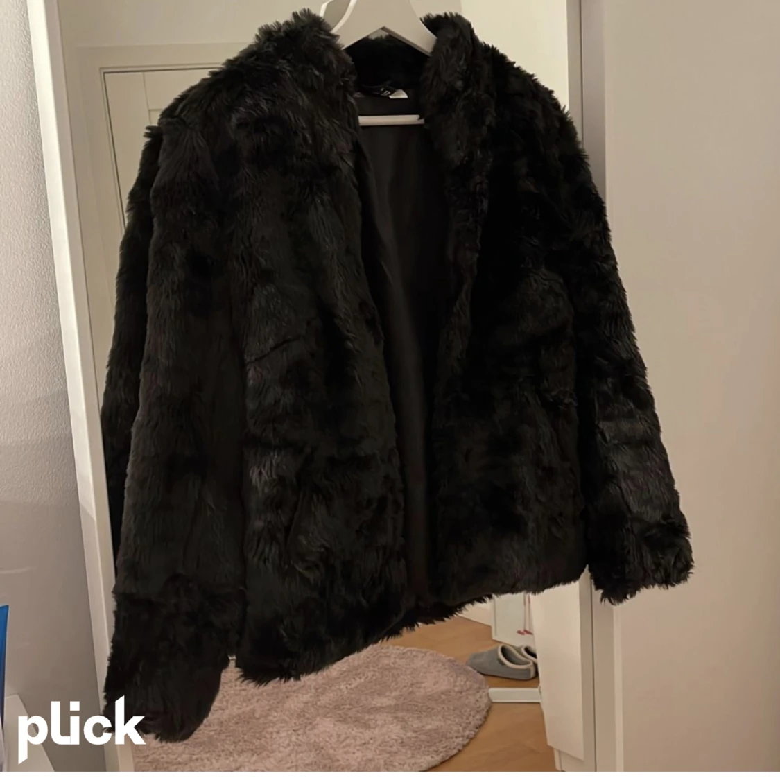 Svart Teddyjacka 
