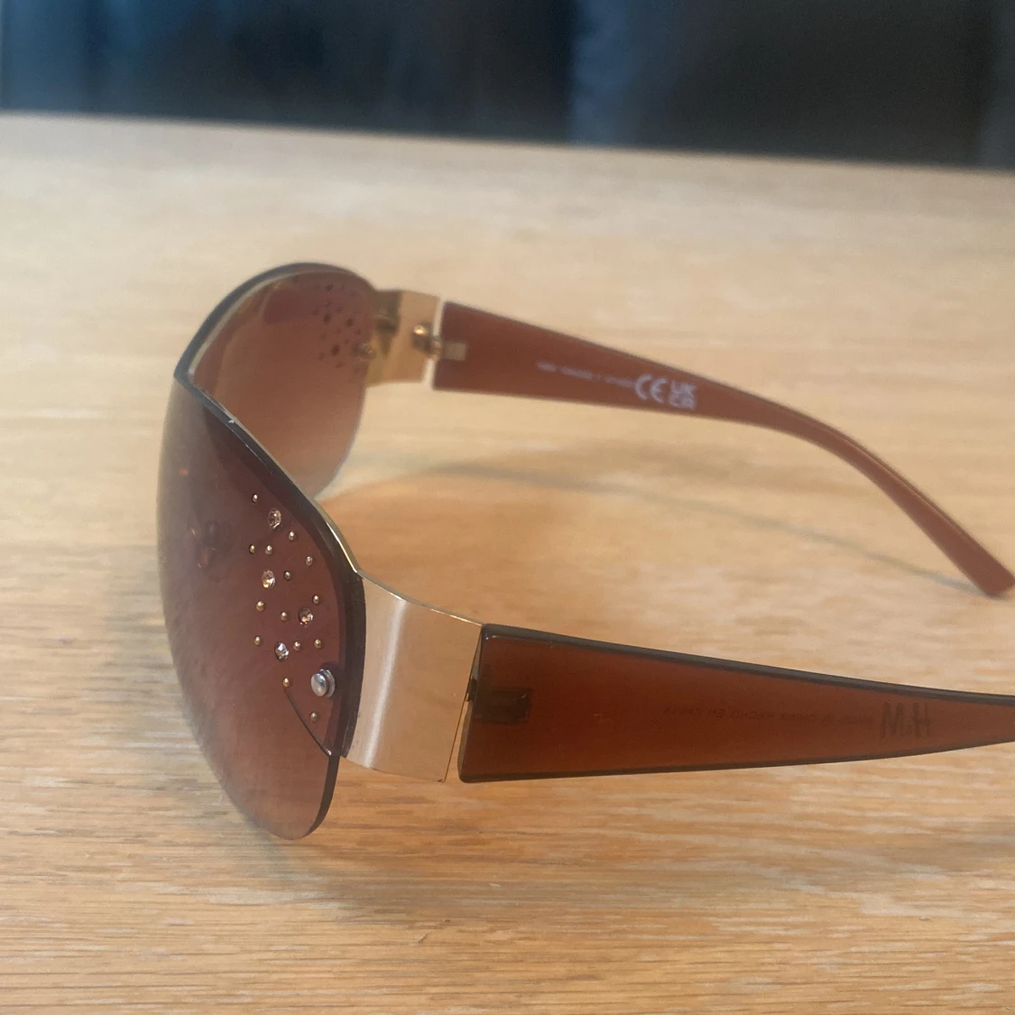 Solglasögon med Rhinestones - 91