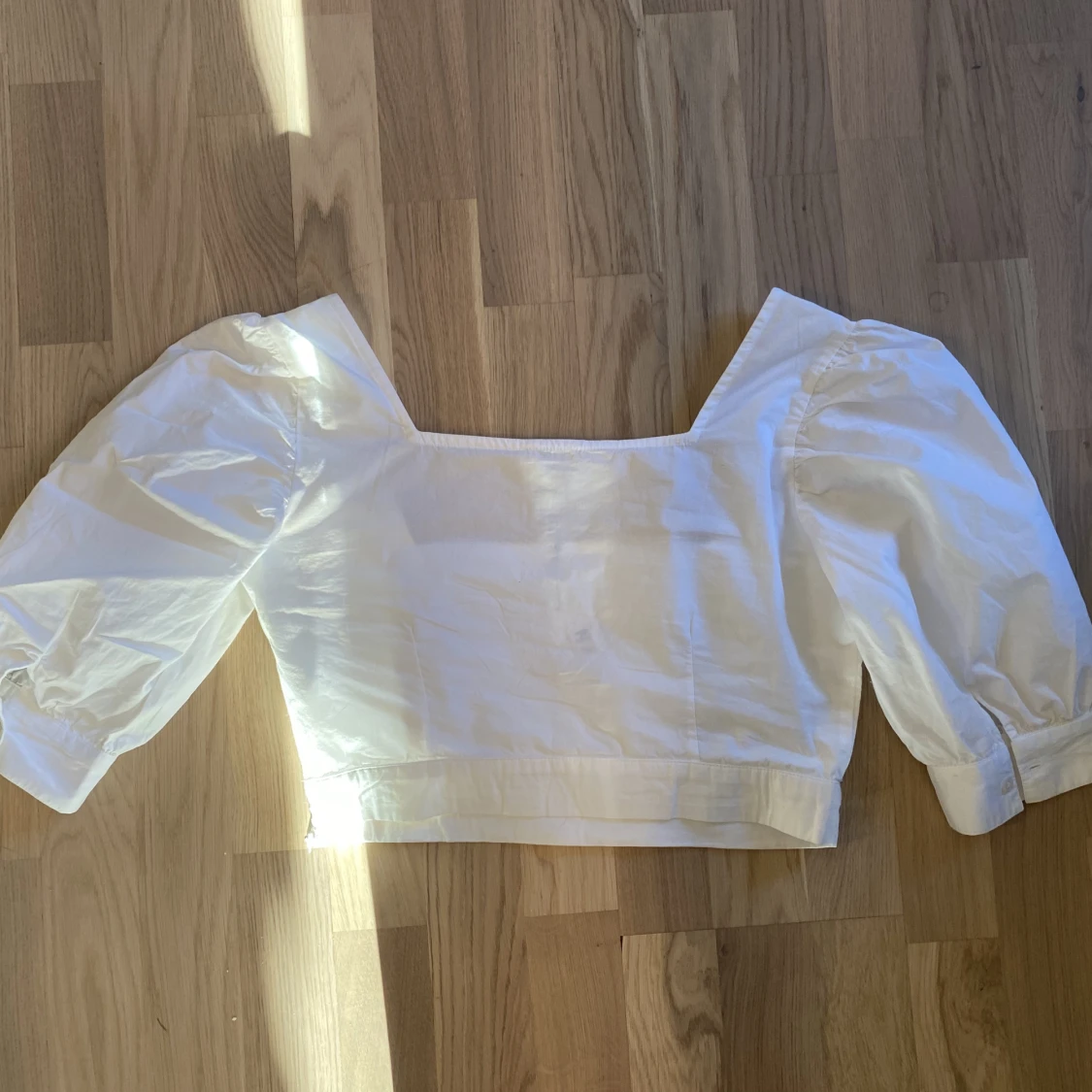 Vit crop topp - NA-KD - 91