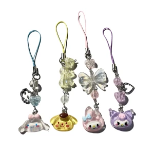 Sanrio Phonecharms - 85kr/styck. Supersöta phonecharms för att pynta din mobil med! 💗📩  Betalning sker via swish. Bjuder på gratis frakt 🚚 skriv vid intresse! 💗