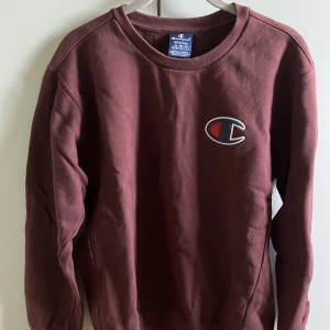 Champion sweatshirt  - Brun Champion sweatshirt.  Unisex medium och sitter snyggt oversized på mig som brukar ha small!  Bra begagnat skick!! 🫶🏼
