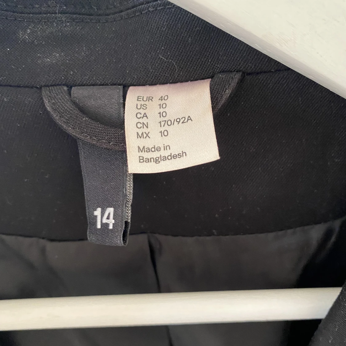 Svart kavaj stl40 - 91