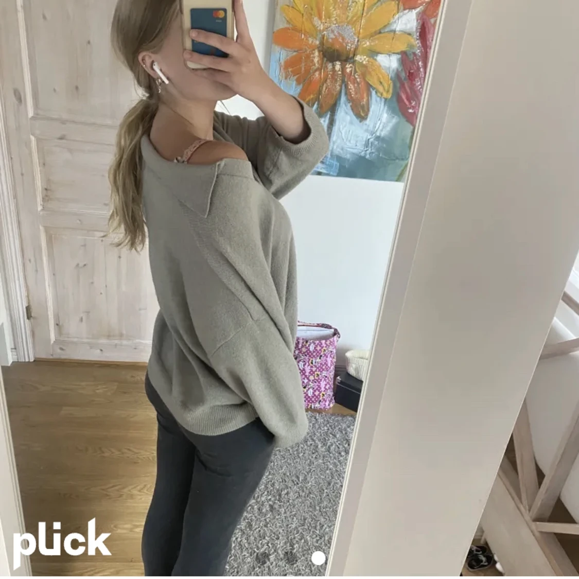 Stickad tröja 💕 - 91