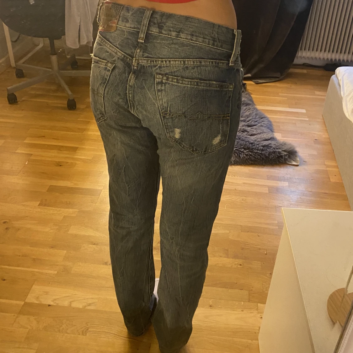 Lågmidjade jeans  - 91