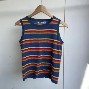 Färgad linne - Flerfärgad randigt linne