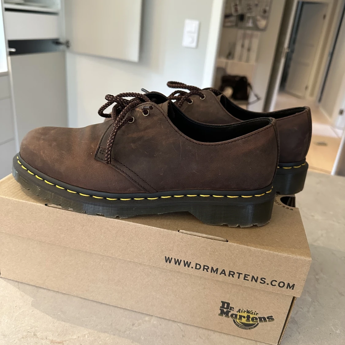 Dr Martens 1461 Chestnut Brown, NYA - 90