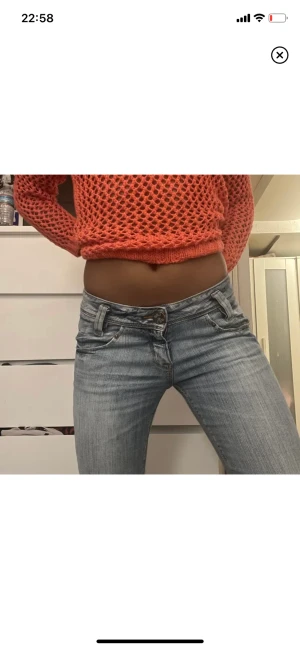 Lee jeans - Skit snygga lite urtvättade vintage färg, storlek 26💓