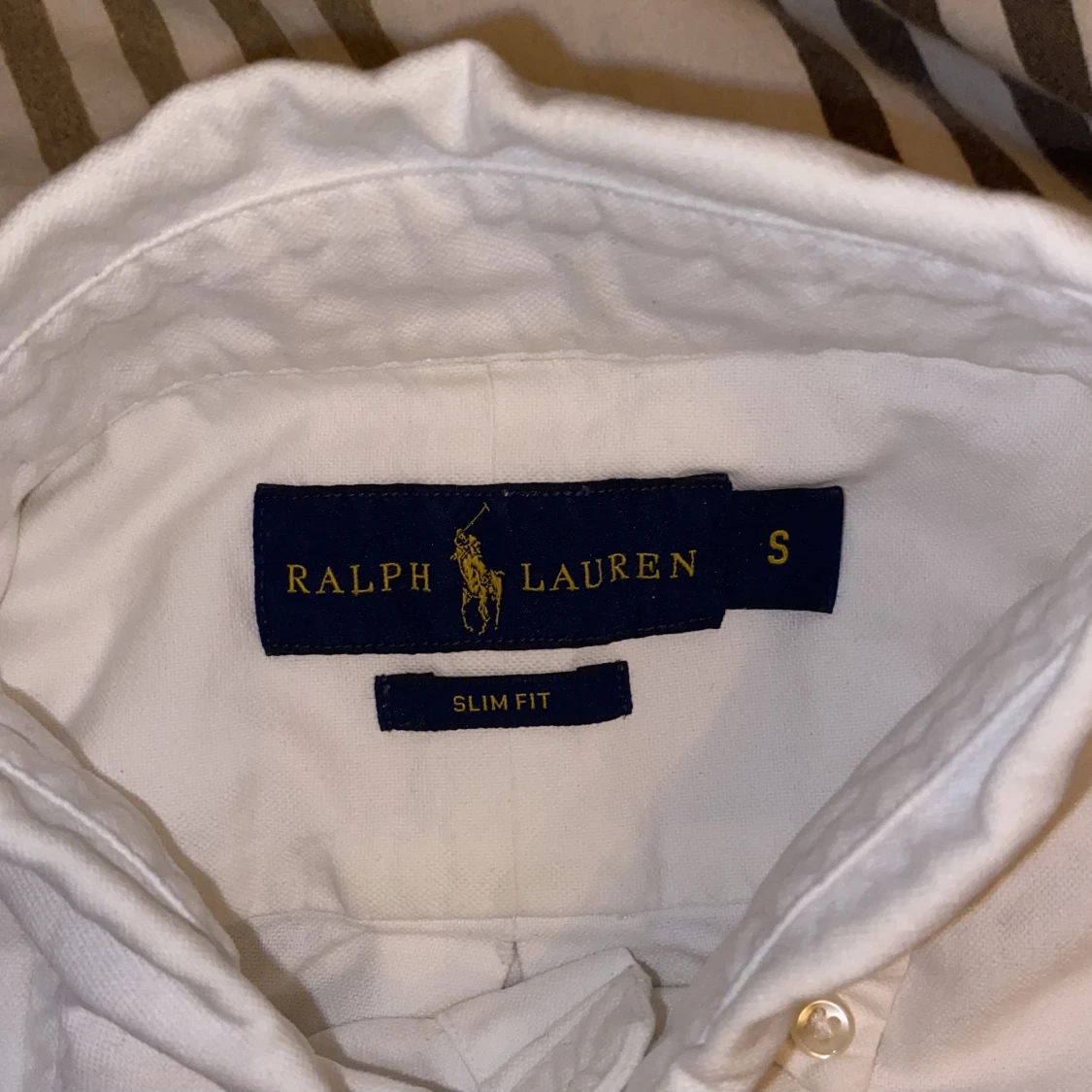 Ralph Louren skjorta vit - 90