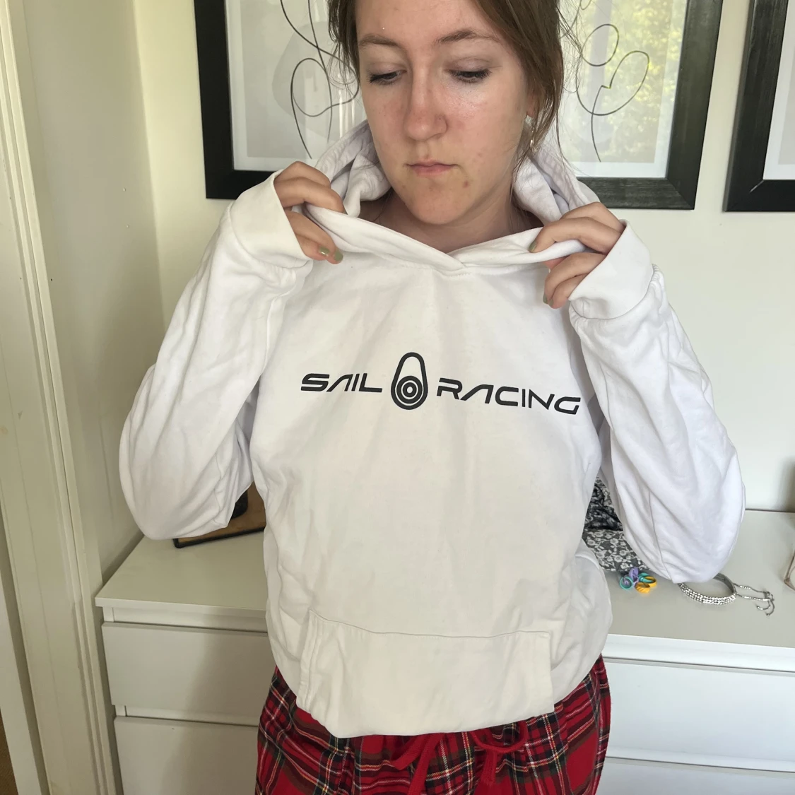 Sail Racing Hoodie vit - 90