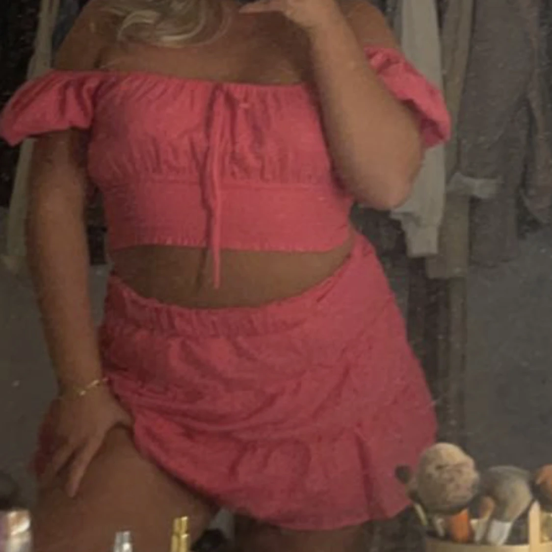 Ett rosa sommar sett 