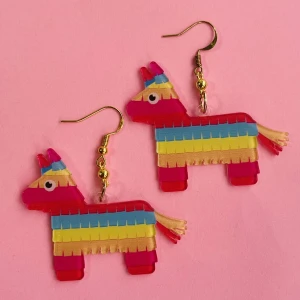 Mexikansk häst örhängen  - Nickelfria krokar och fri frakt 🧡💙💚❤️