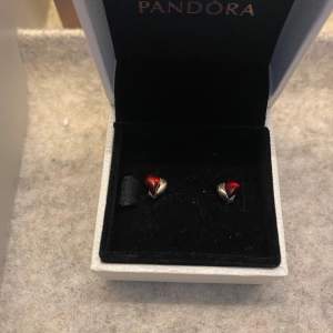 Säljer dessa super söta örhängen från Pandora. Vet ej exakta nypriset men skulle tro att de ligger runt 500kr, de är helt oanvända. 