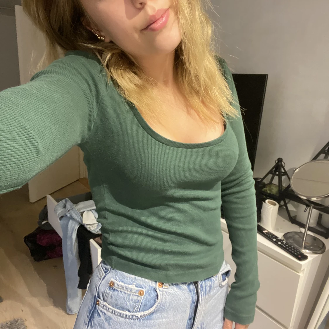 Grön tröja - 90