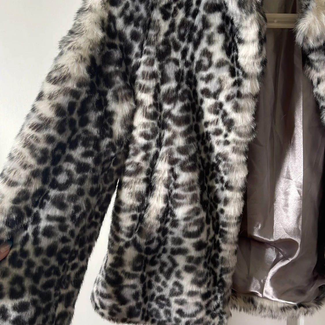 Leopard päls jacka  - 90