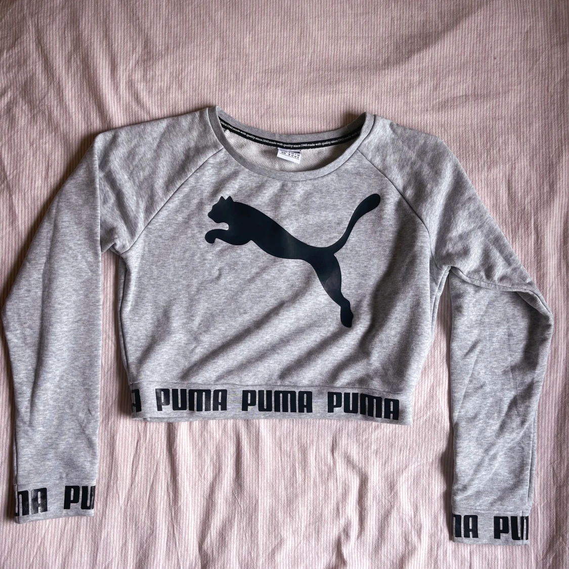 Croppad sweatshirt Puma