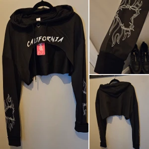 Croped Hoodie  - Oanvänd tröja från shein.