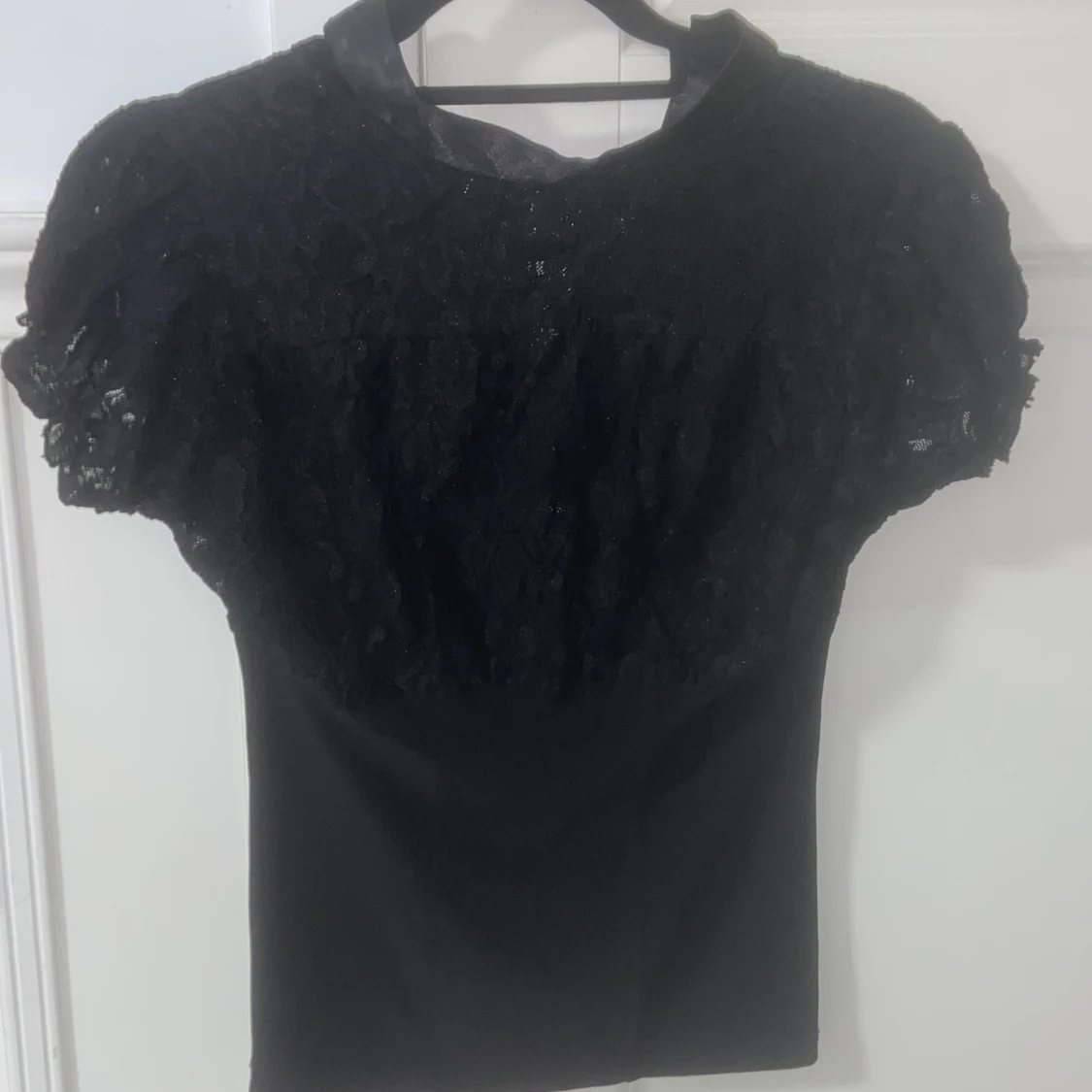 Svart vintage topp - 90