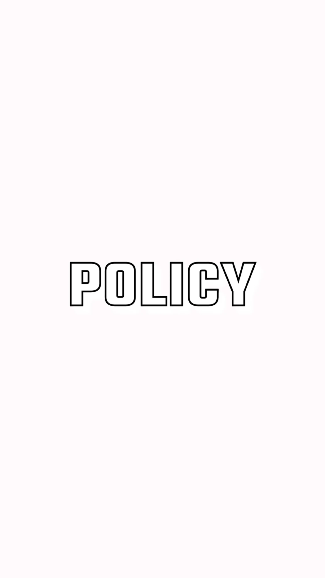 POLICY
