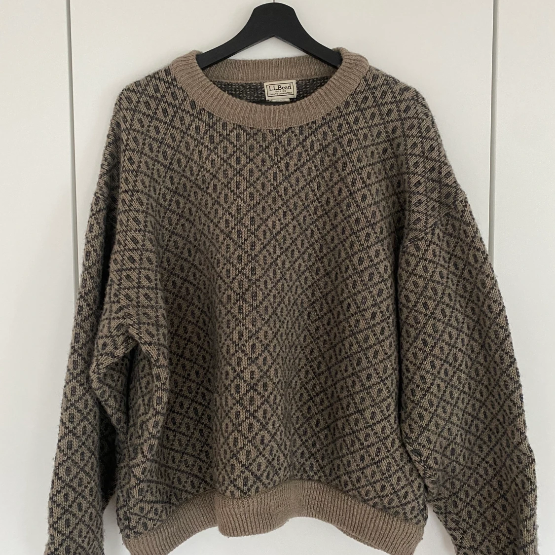 Skön stickad tröja strl XL