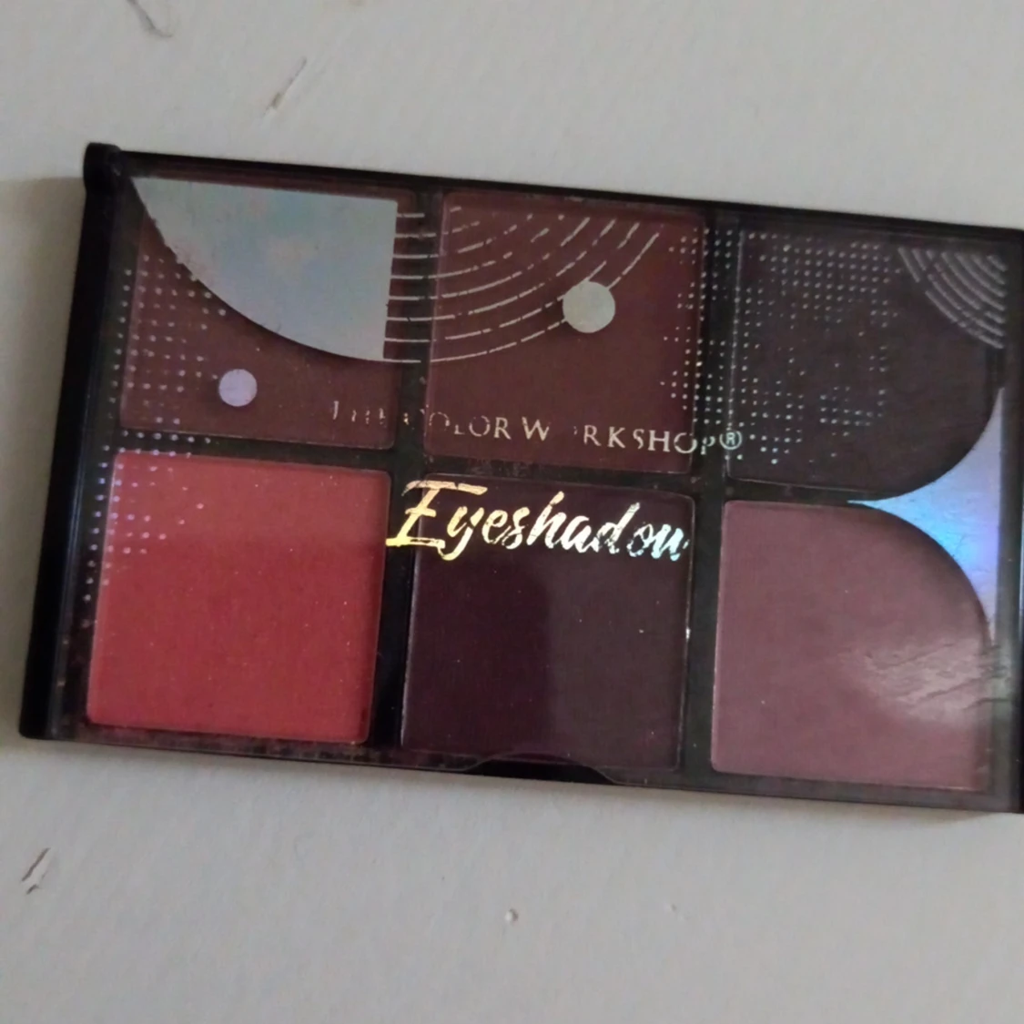 Liten ögonskugga pallet 