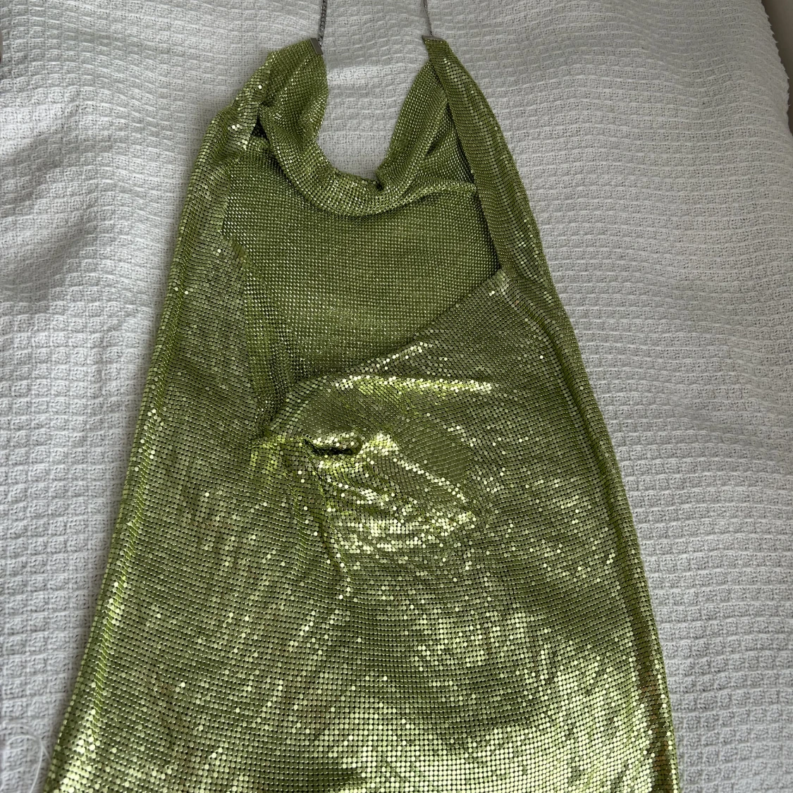 Green metallic dress - 90