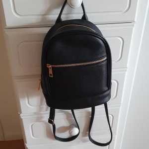 Mini-ryggsäck  - Svart mini-ryggsäck från Lindex. 