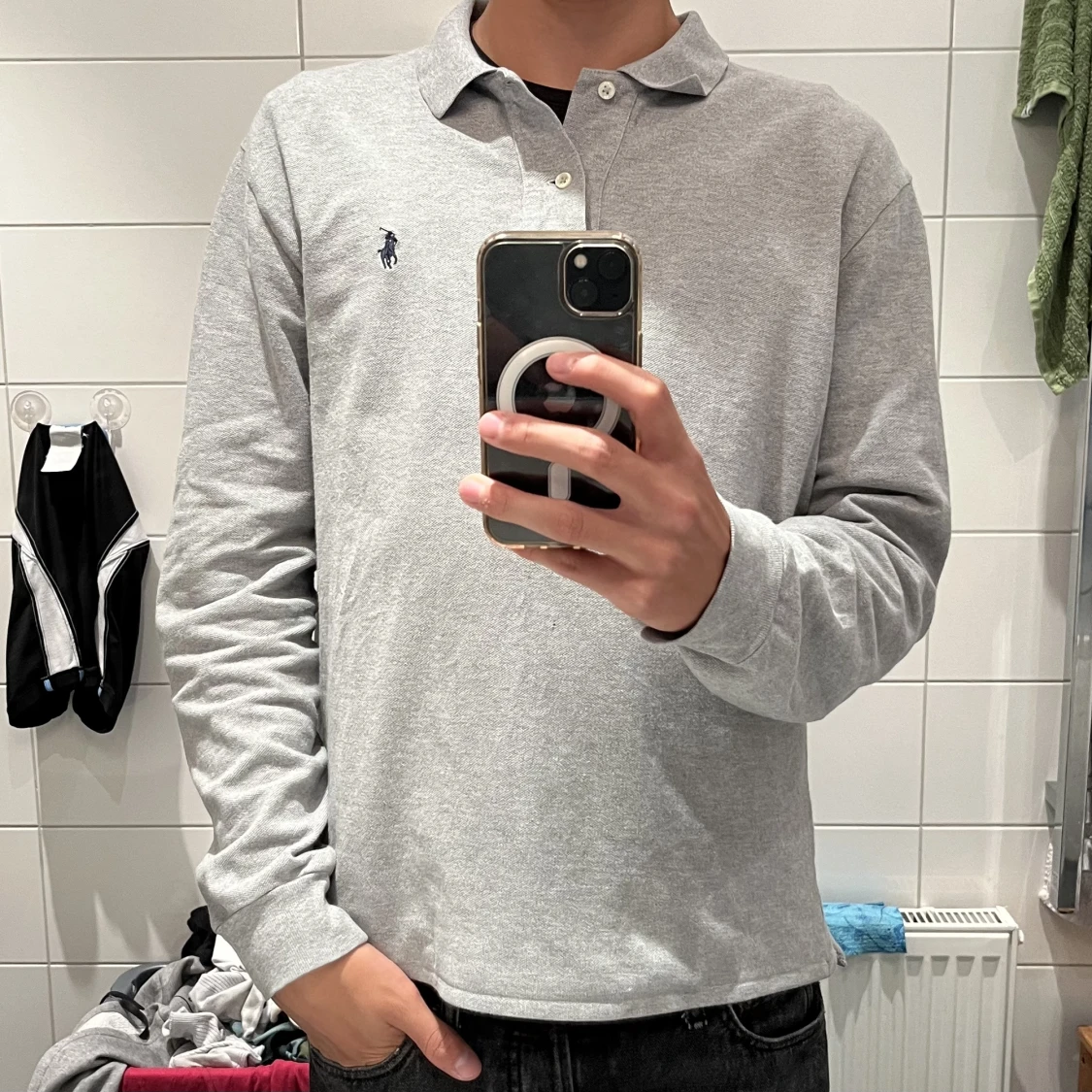 Polo Ralph Lauren långärmad piké - 90