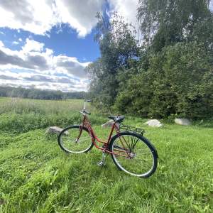 Bra sparsam cykel, men bromsen är lite trasig