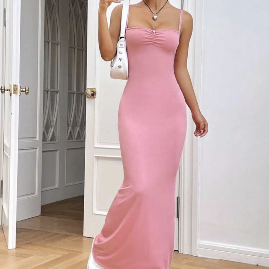 Rosa shein klänning 