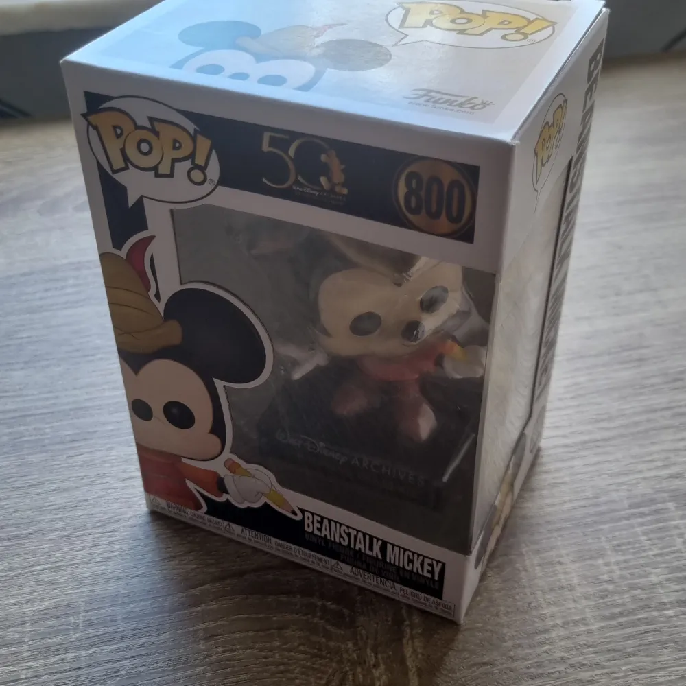 Beanstalk mickey mouse 50 year anniversary funko pop sprillans ny.. Övrigt.