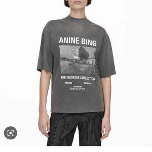 Jag söker denna T-shirt från Anine Bings Heritage collection. Storlek S, M eller L kan bli aktuellt beroende på passform. Kontakta mig om du har någon till salu! 
