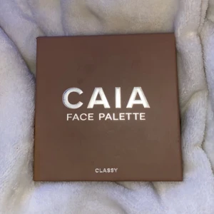 Caia palett - Rougen och highlightern är använda några få gånger. Bronzer och contouren är helt orörda💕
