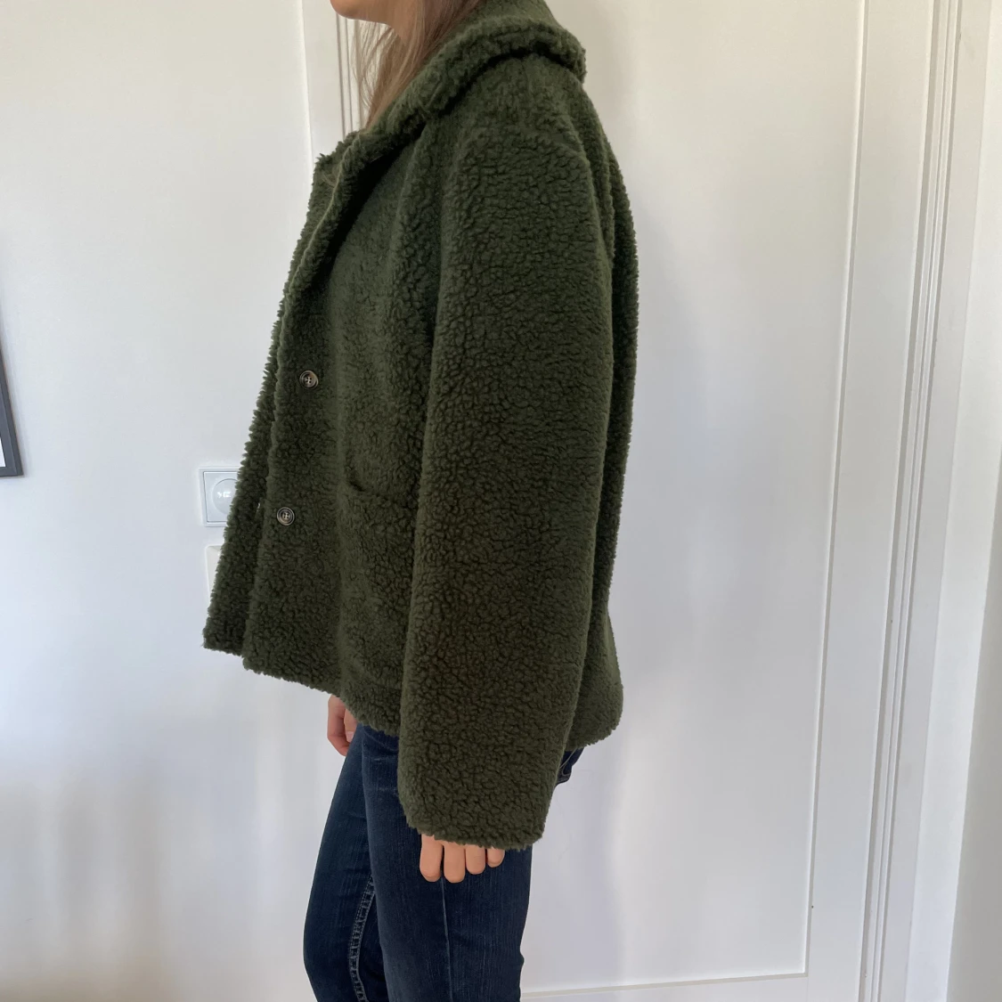 Grön Teddy Jacka - 90