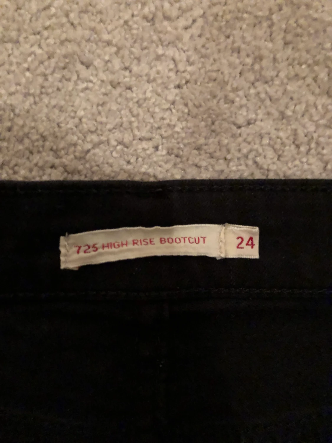 Boutcut svarta jeans💗 - 90