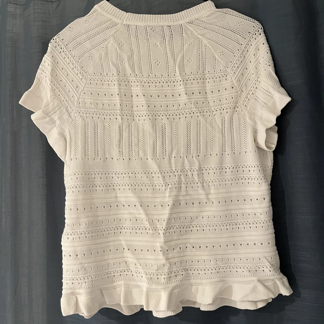 Vit topp/tshirt - 90