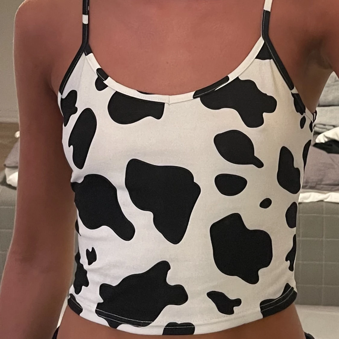 Linne med coolt tryck - 90