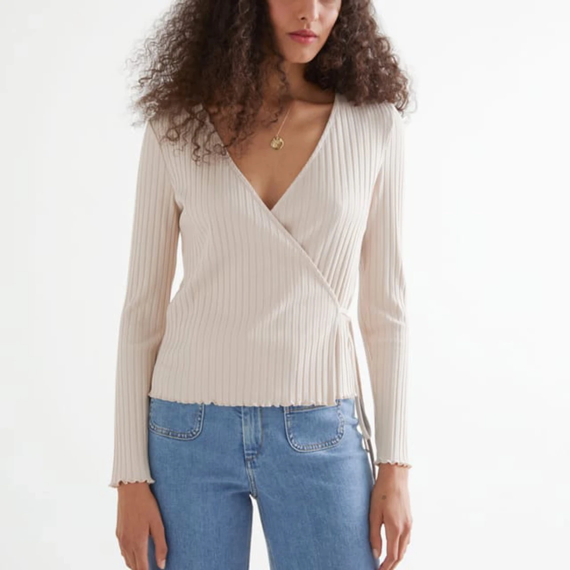 & other stories wrap top