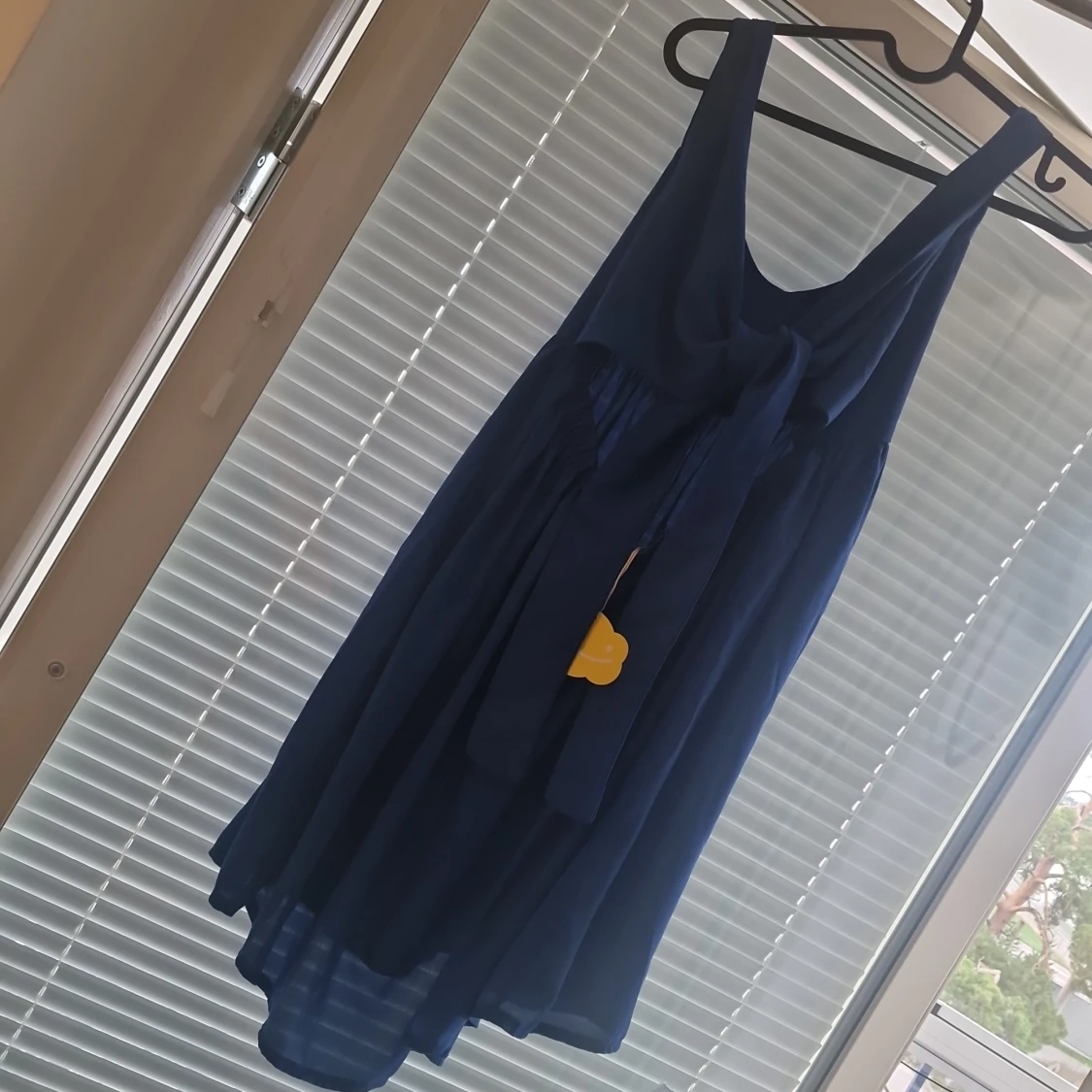 Blå miniklänning - 90