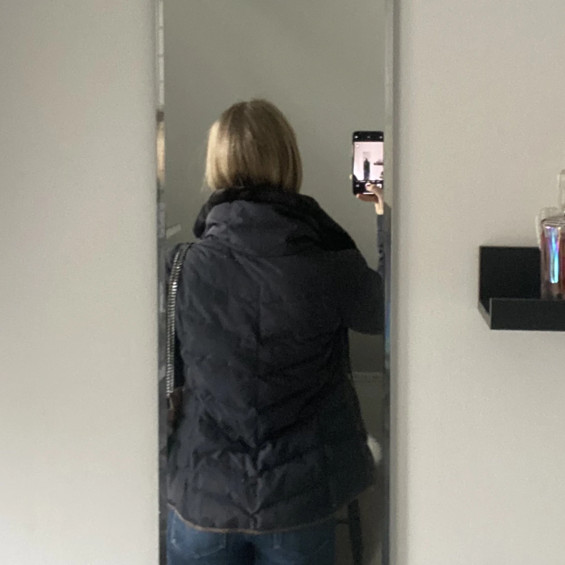 VINERJACKA MED FLUFFKRAGE - 90