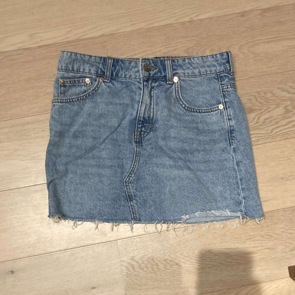 Blå jeanskjol från Hm