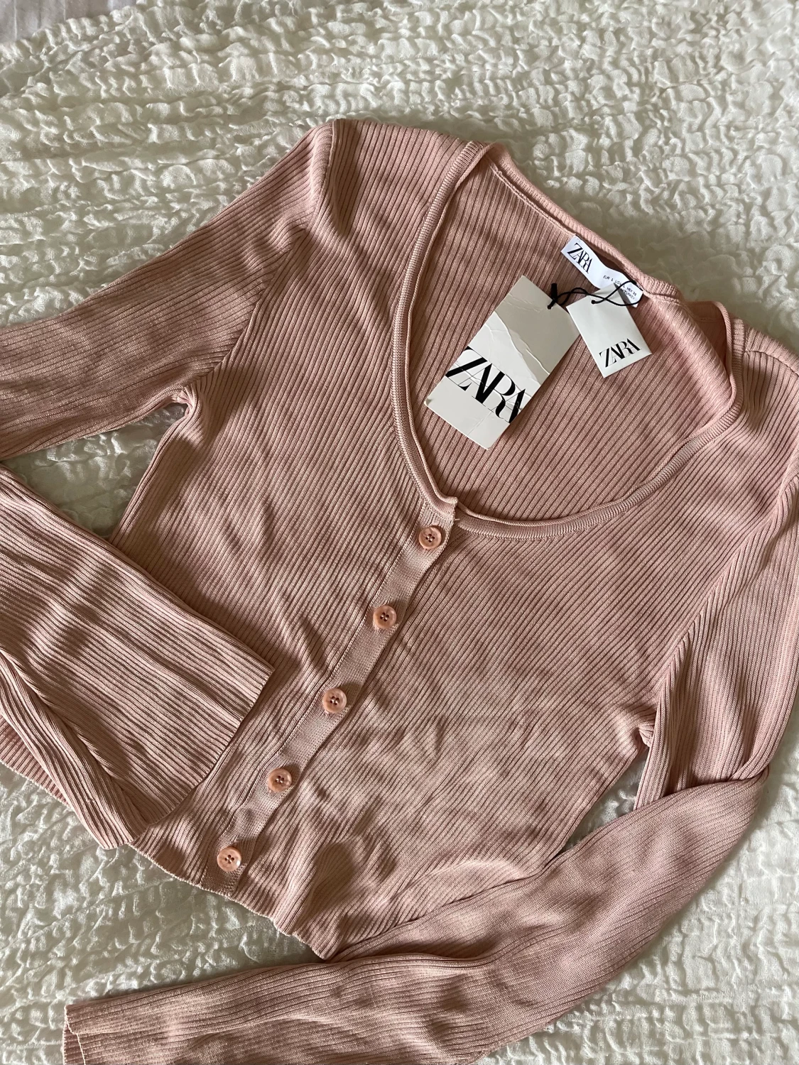 Zara ribbad tröja - 1