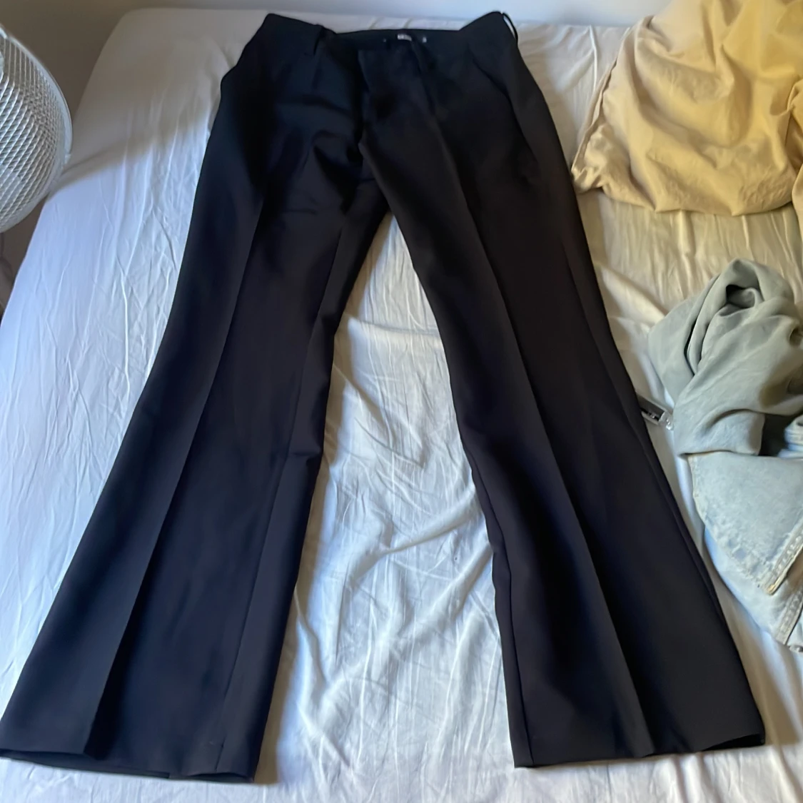 Lågmidjade kostymbyxor 