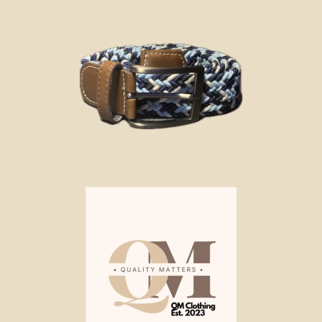 Flätat Bälte - QM Clothing  - 90