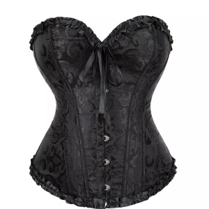 Säljer en helt ny svart korsett topp - Säljer denna helt nya svarta korsett topp i storlek S. Nypris 450kr.